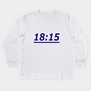 18:15 Kids Long Sleeve T-Shirt